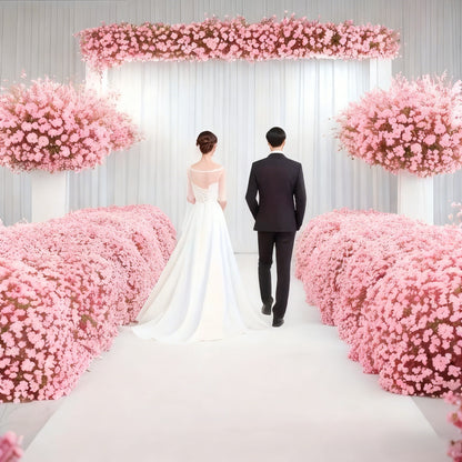 Artificial Baby Breath Flowers Plastic Decor