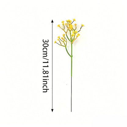Artificial Baby Breath Flowers Plastic Decor