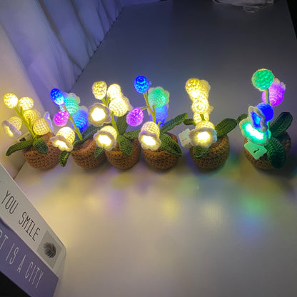 artificial crochet flowers
