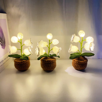 artificial crochet flowers