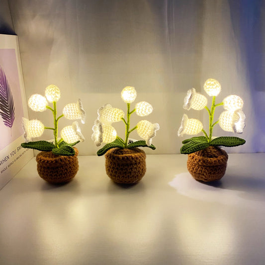 artificial crochet flowers