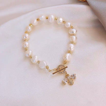 Artificial crystal bracelet