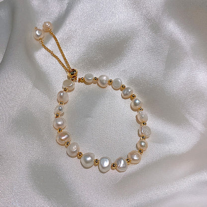 Artificial crystal bracelet