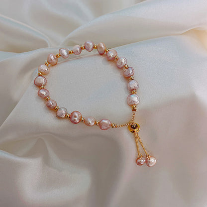 Artificial crystal bracelet