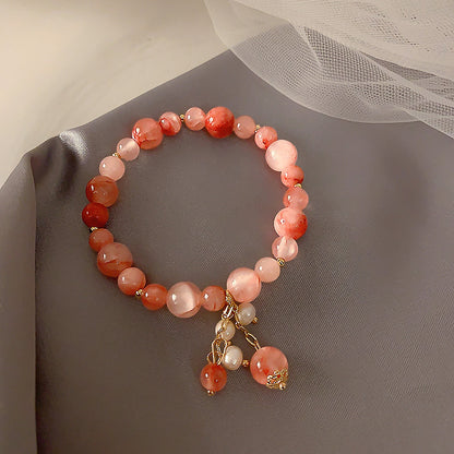 Artificial crystal bracelet