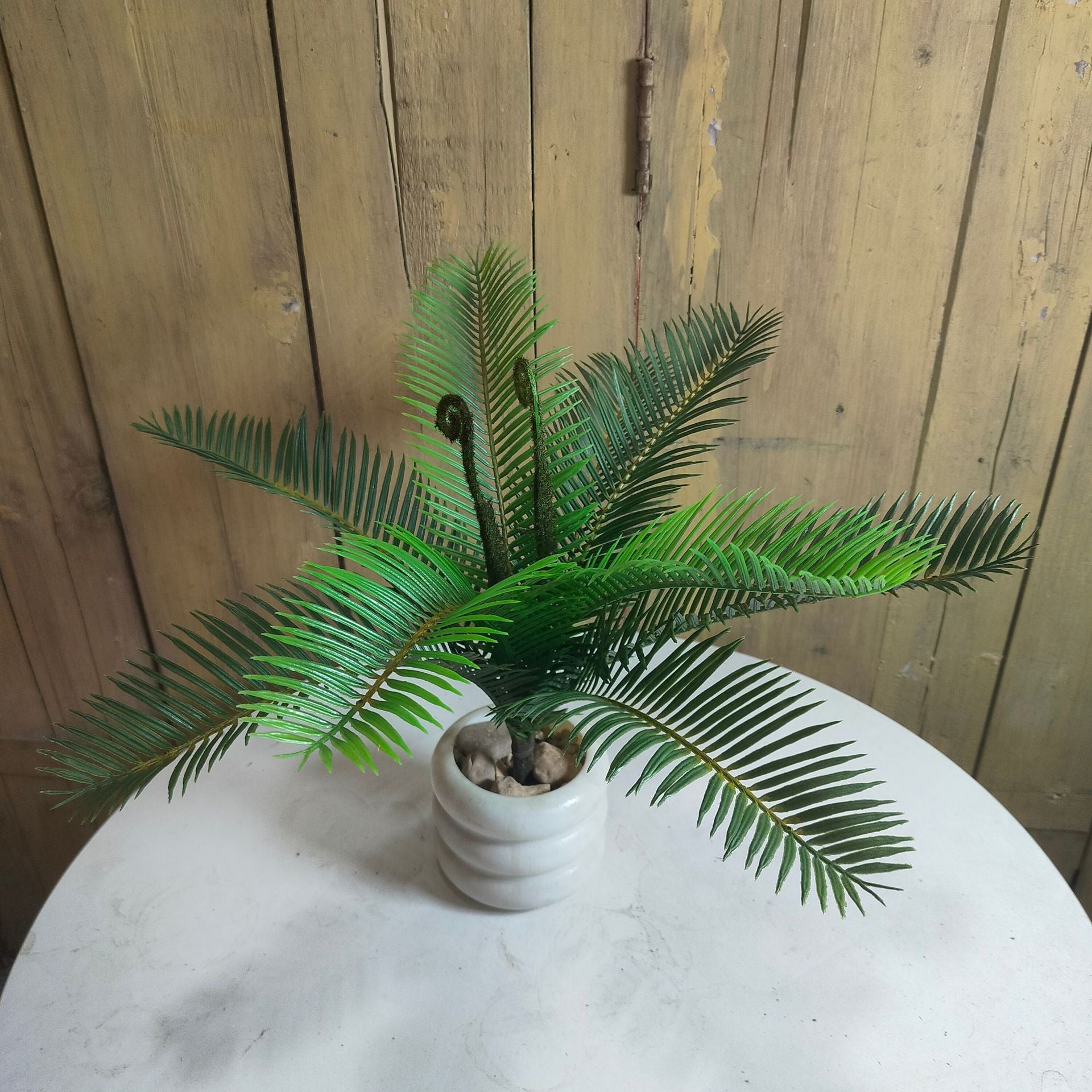 Artificial Cycad Tree Potted Decorative Plant