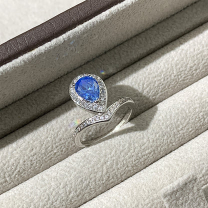 artificial diamond ring