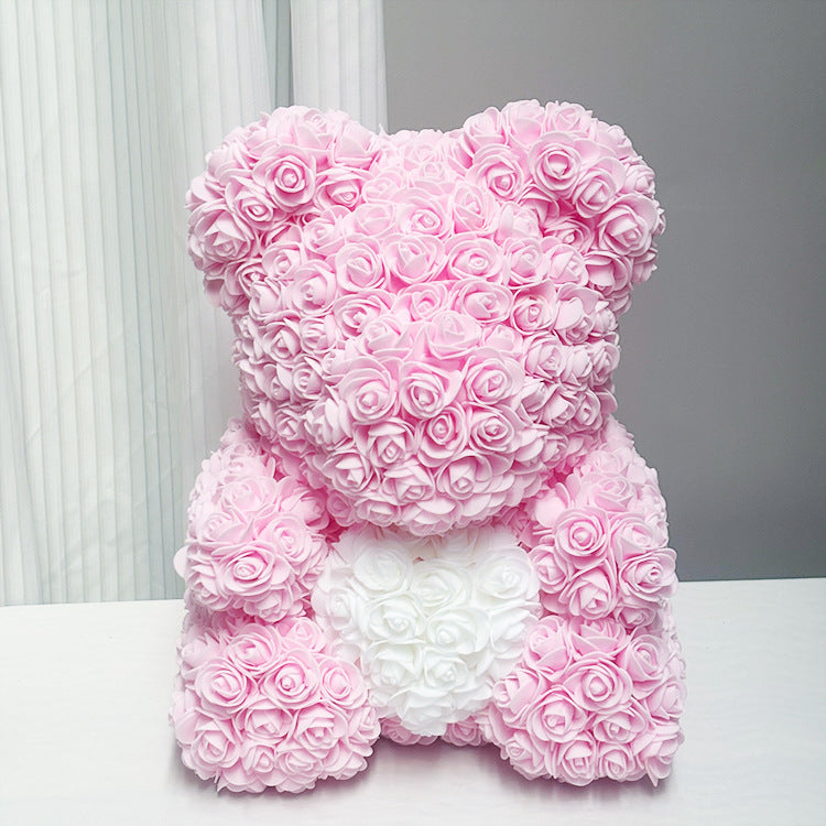 artificial flower bear