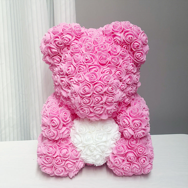artificial flower bear