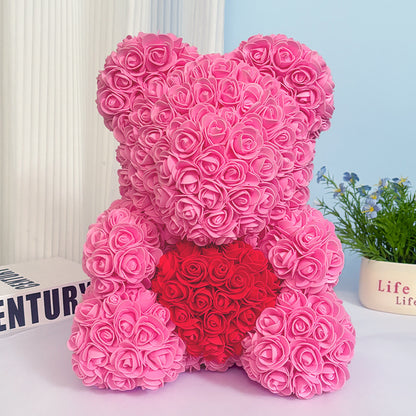 artificial flower bear