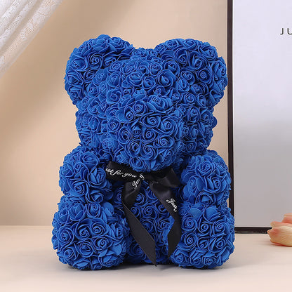artificial flower bear