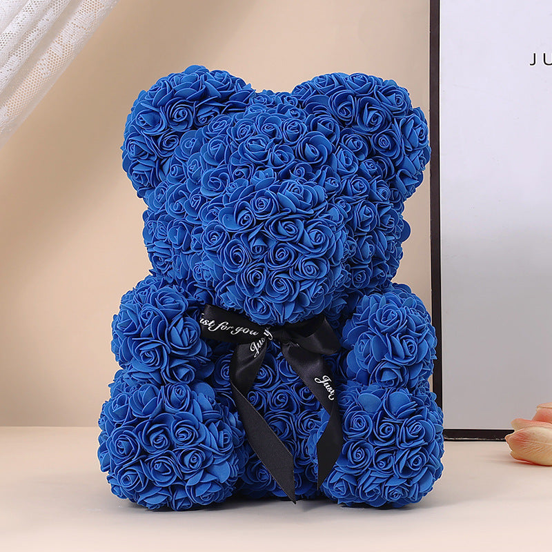 artificial flower bear