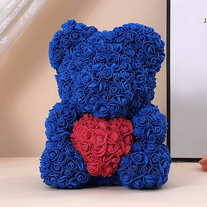artificial flower bear