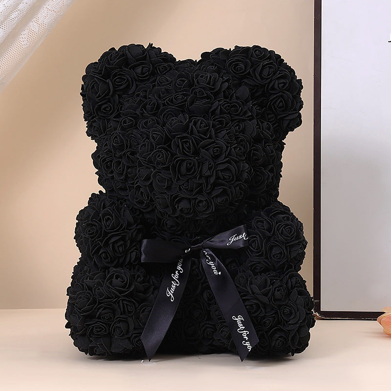 artificial flower bear