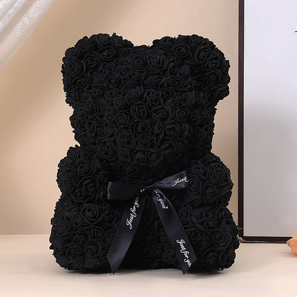 artificial flower bear