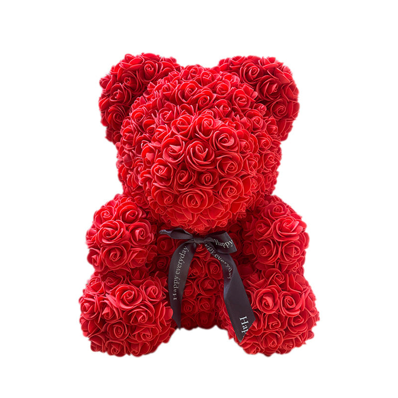 artificial flower bear