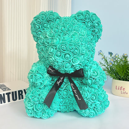 artificial flower bear