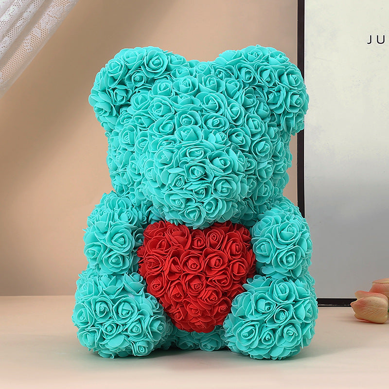 artificial flower bear