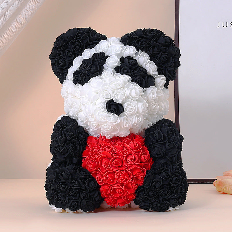 artificial flower bear