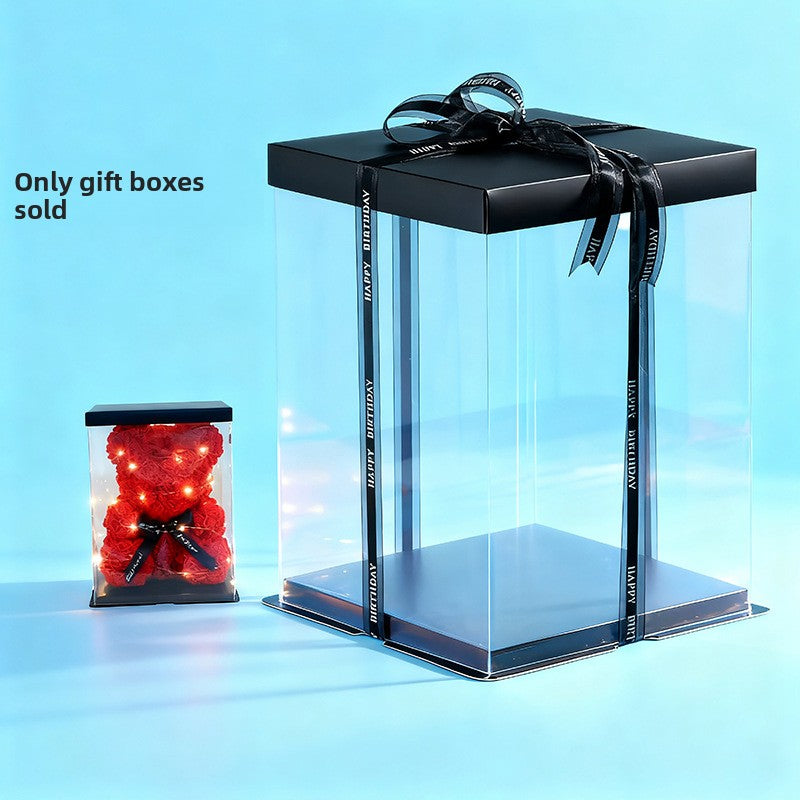 artificial flower bear