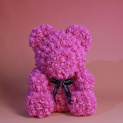 artificial flower bear