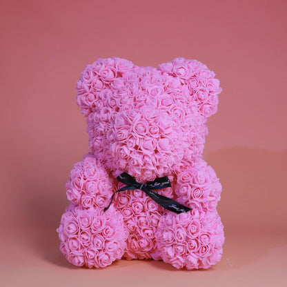 artificial flower bear