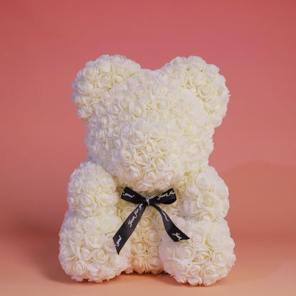 artificial flower bear
