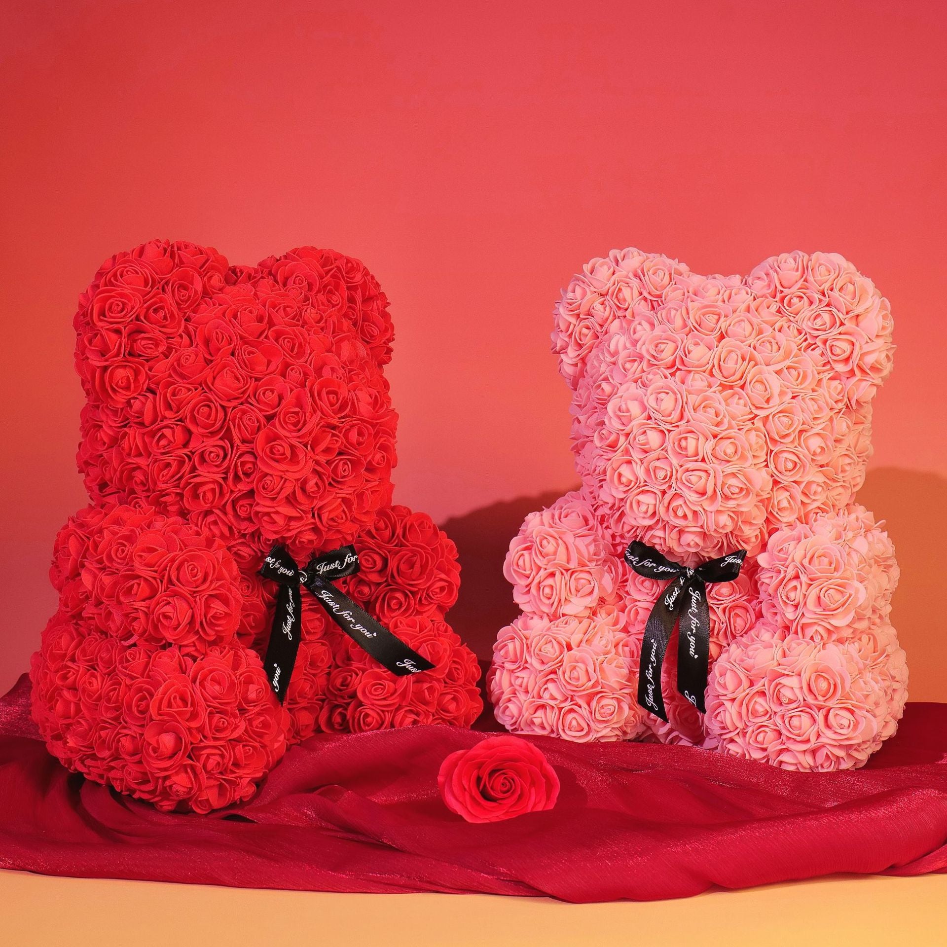 artificial flower bear