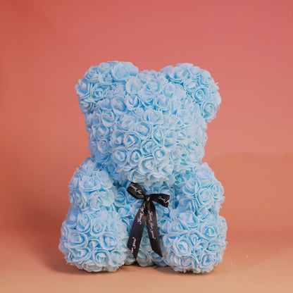 artificial flower bear