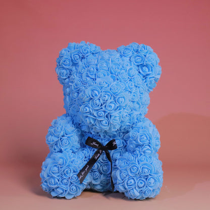 artificial flower bear