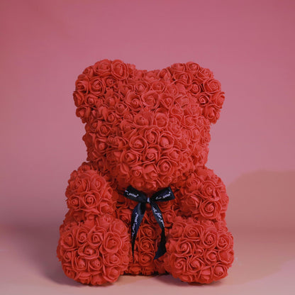 artificial flower bear