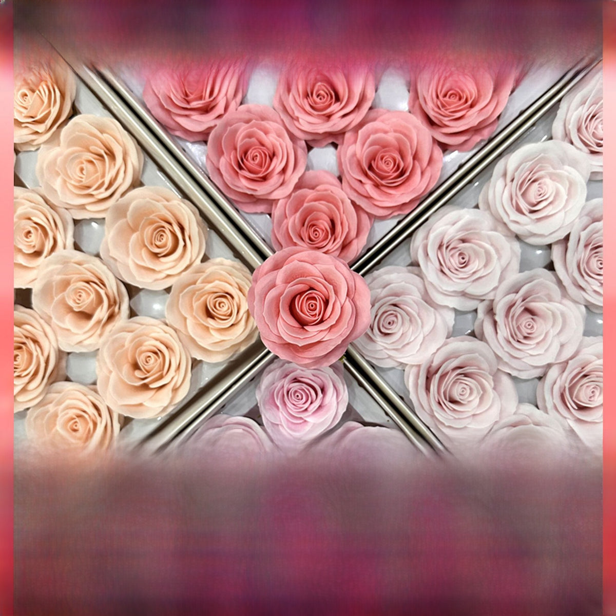 Artificial flower bouquet