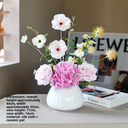 Artificial flower decorative item