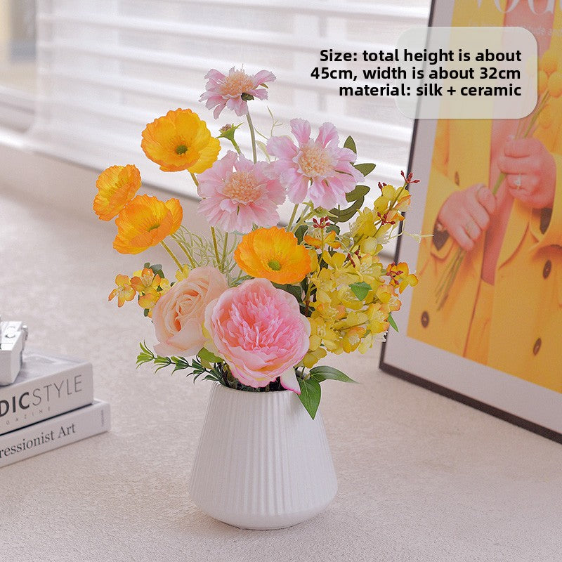 Artificial flower decorative item