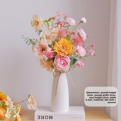 Artificial flower decorative item