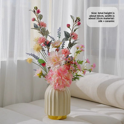 Artificial flower decorative item