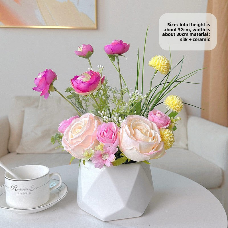 Artificial flower decorative item