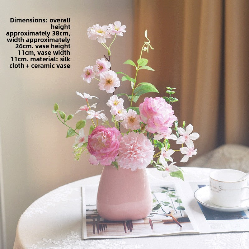 Artificial flower decorative item