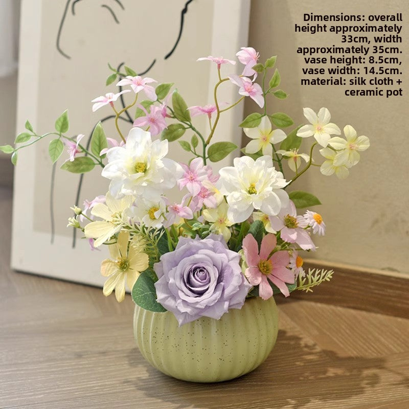 Artificial flower decorative item