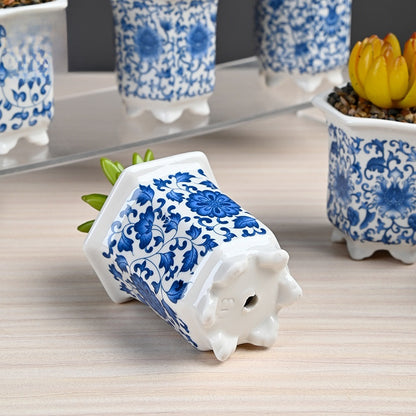 Artificial flower plant pot