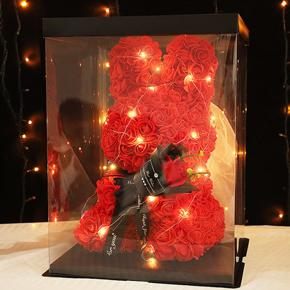 Artificial flower rabbit