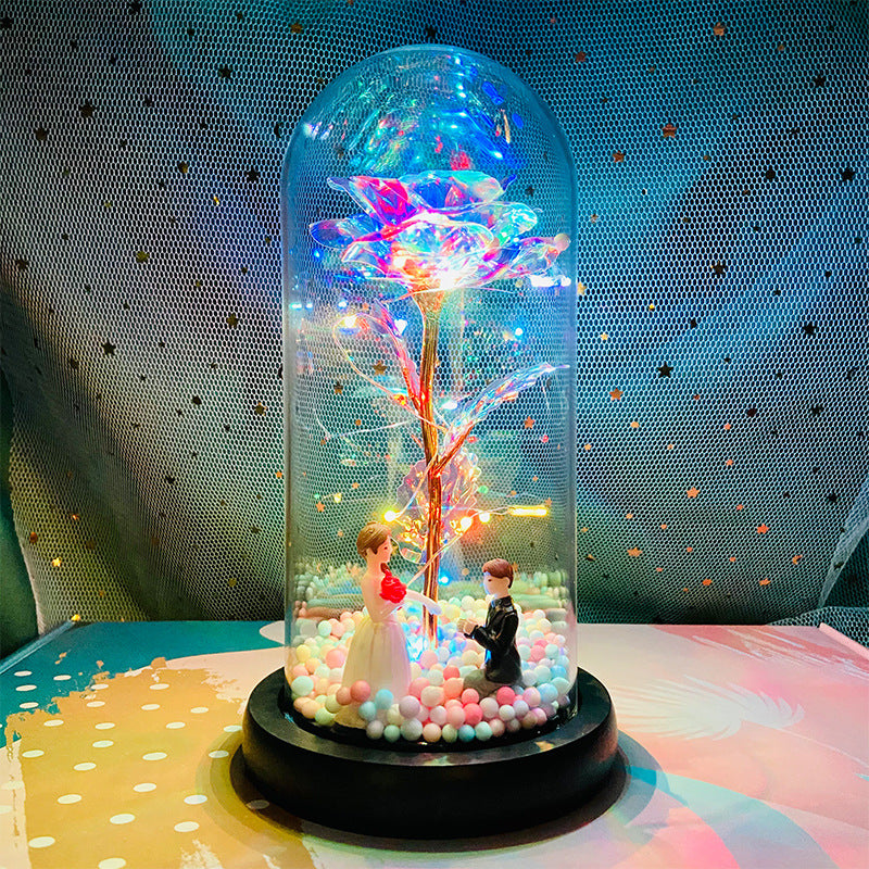 Artificial flower with light
