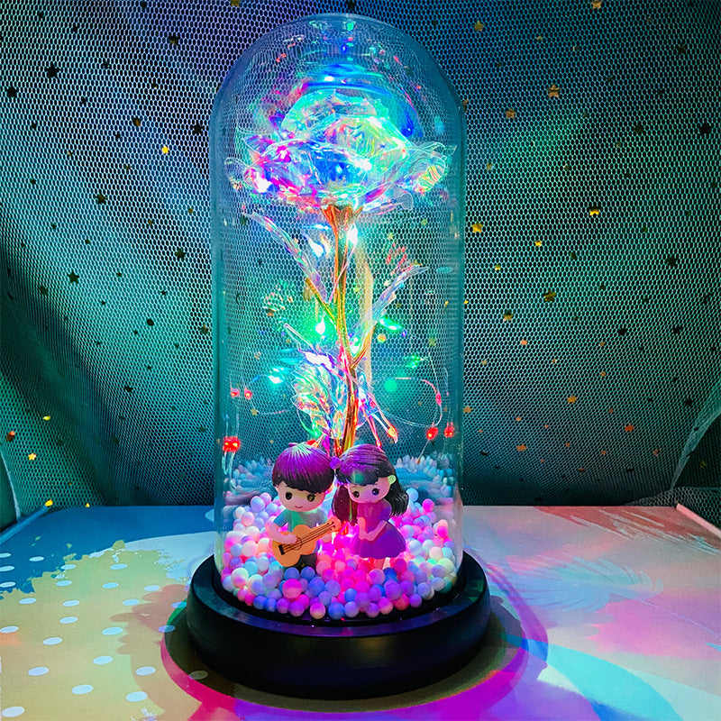 Artificial flower with light