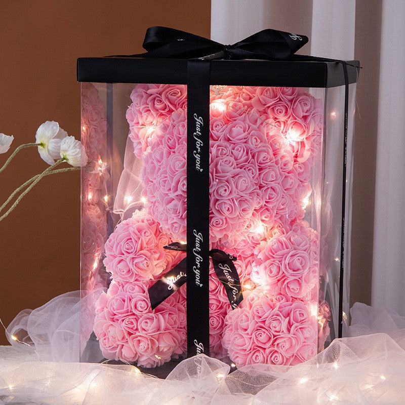 Artificial Flowers Bear