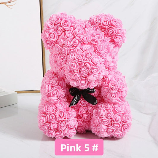 Artificial Flowers Bear