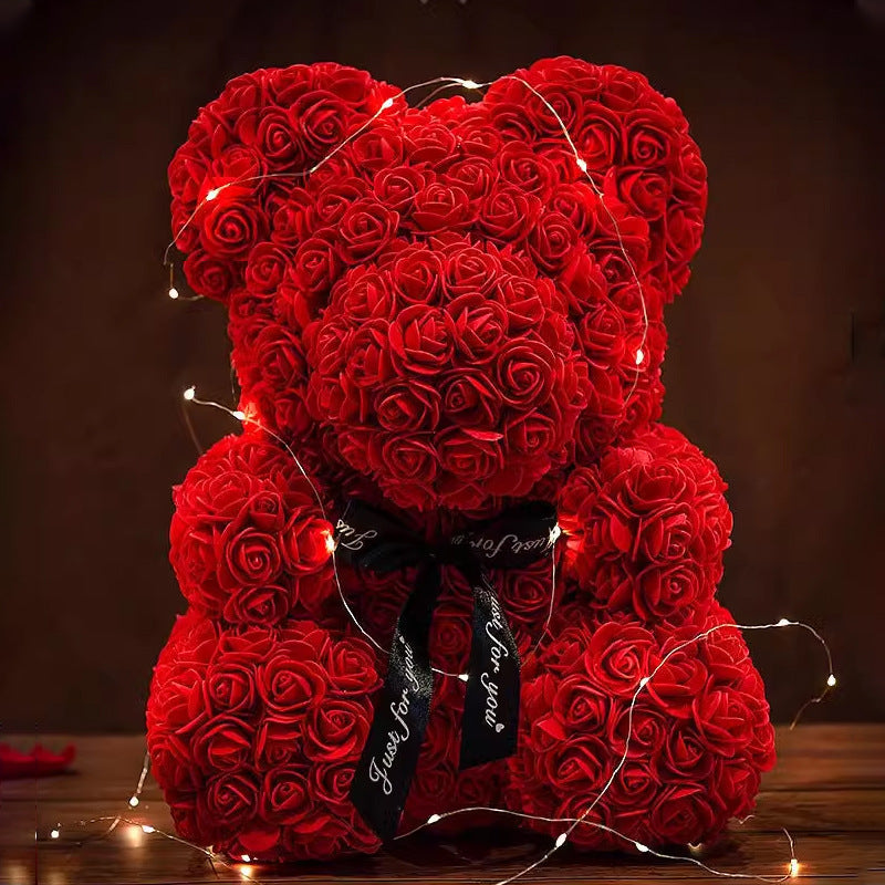 Artificial Flowers Bear