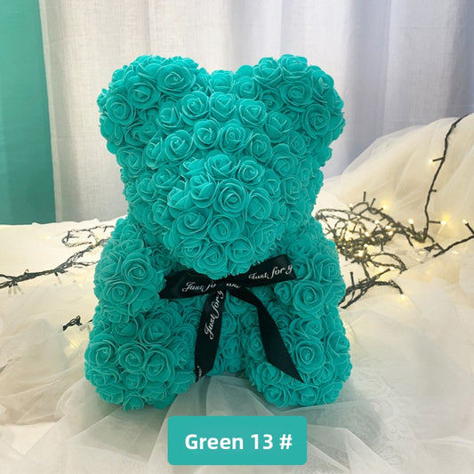 Artificial Flowers Bear