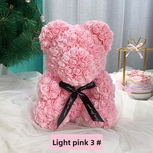 Artificial Flowers Bear
