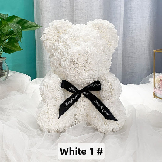 Artificial Flowers Bear