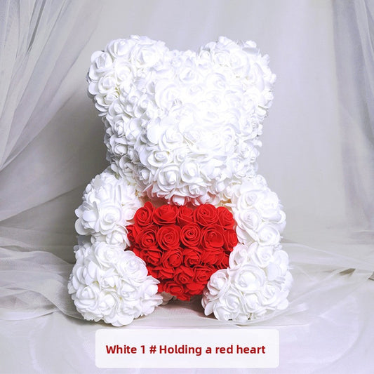 Artificial Flowers Bear